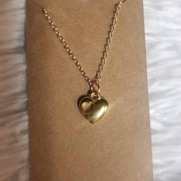 Heart Necklace size 18inches - Picture 4 of 4